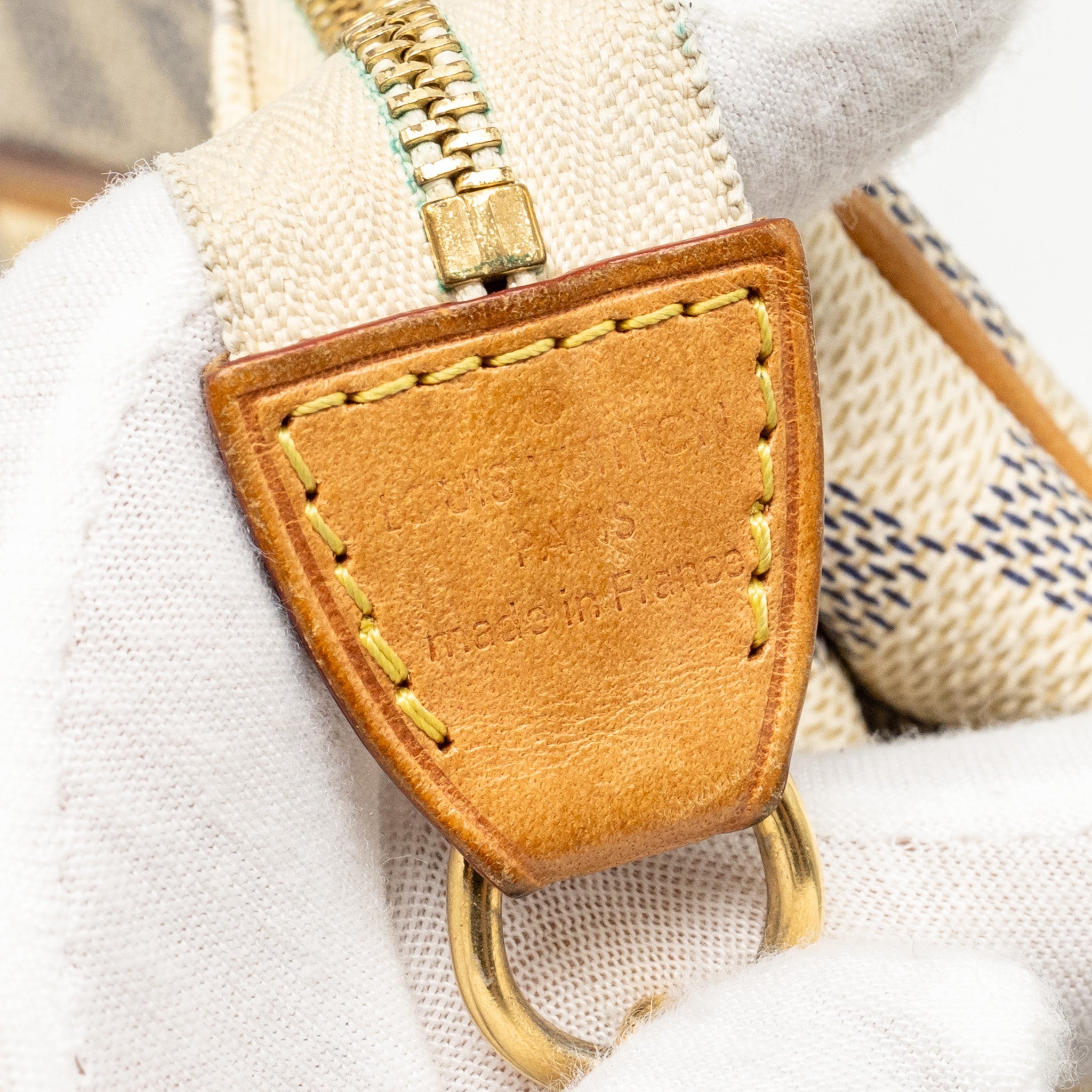 LOUIS VUITTON EVA POCHETTE DAMIER AZUR GHW
