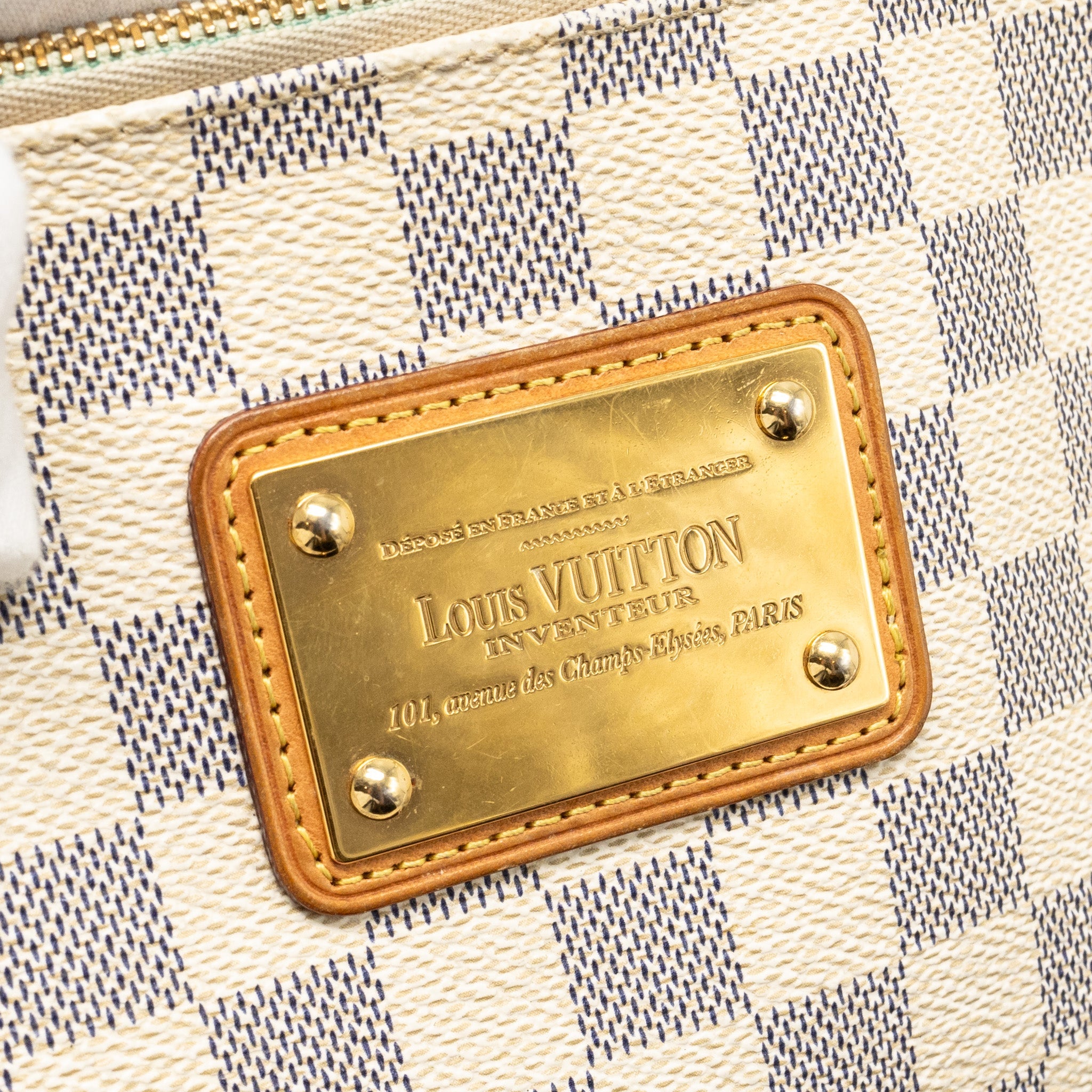 LOUIS VUITTON EVA POCHETTE DAMIER AZUR GHW