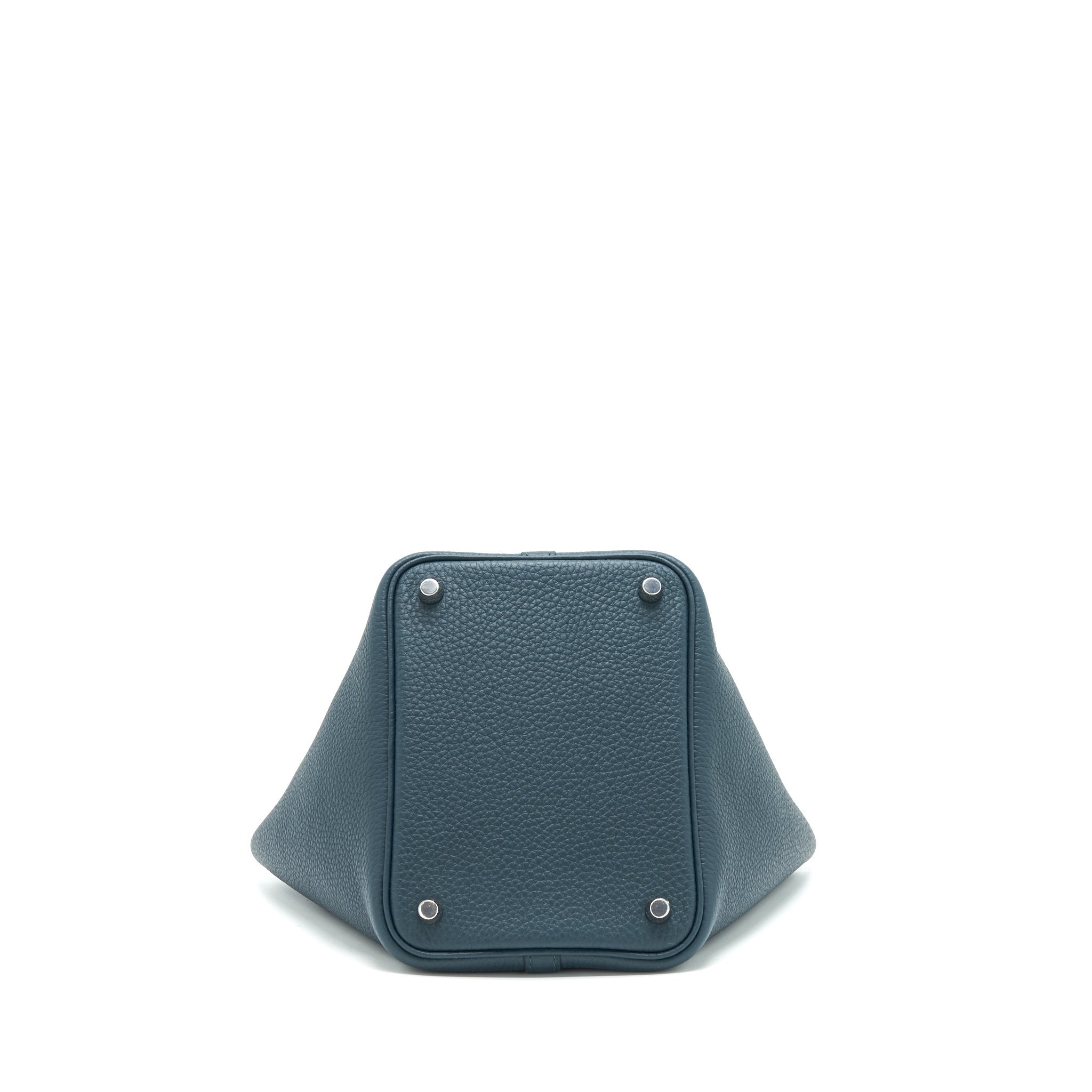 HERMES PICOTIN 18 LOCK BAG 6O VERT CYPRES SHW