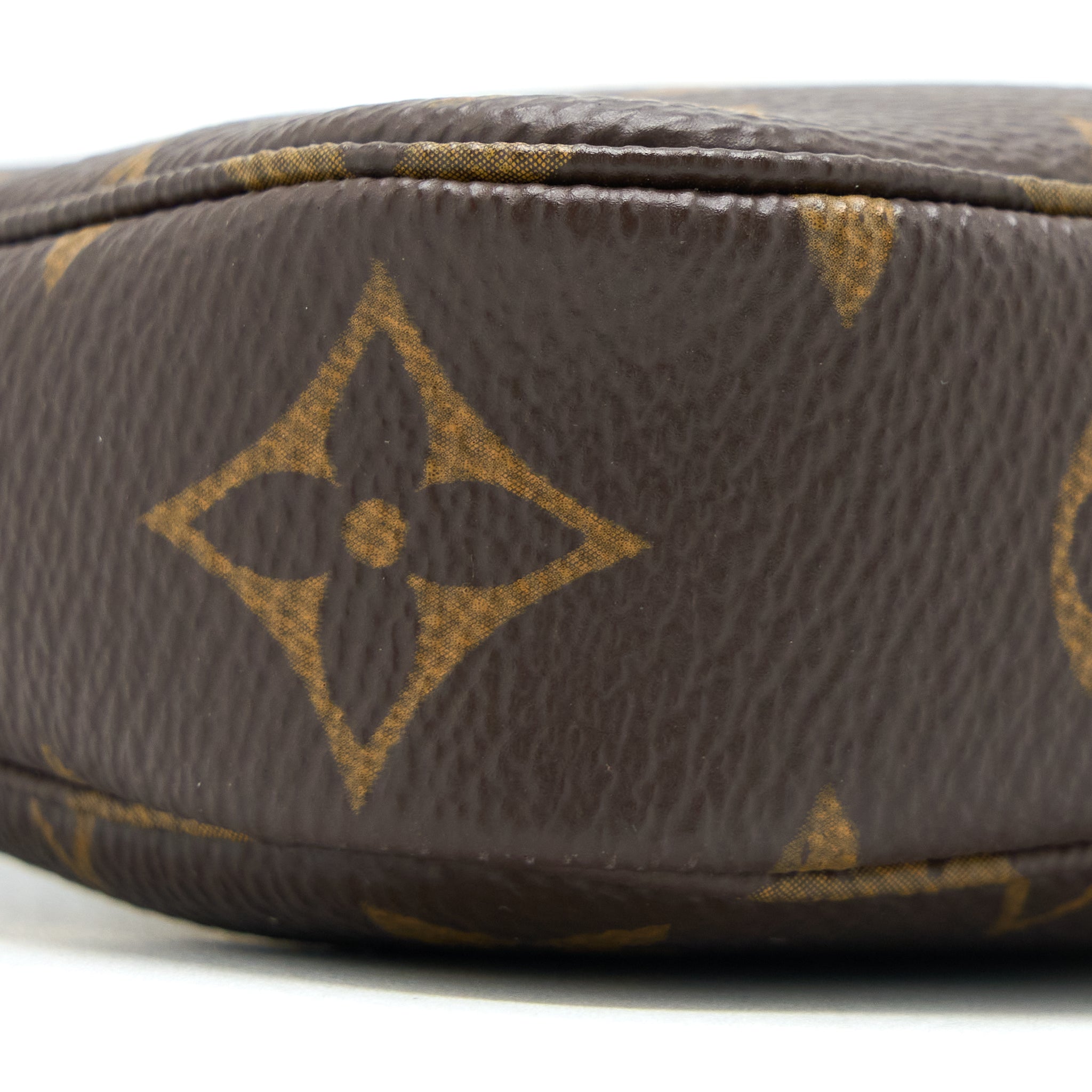 LOUIS VUITTON MINI POCHETTE MONOGRAM CANVAS GHW