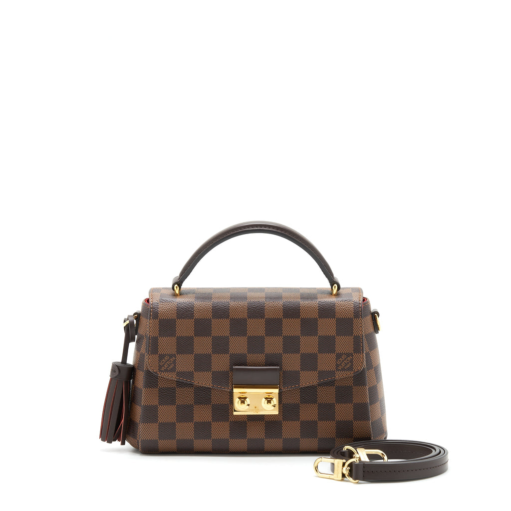 LOUIS VUITTON CROISETTE EBENE BROWN GHW