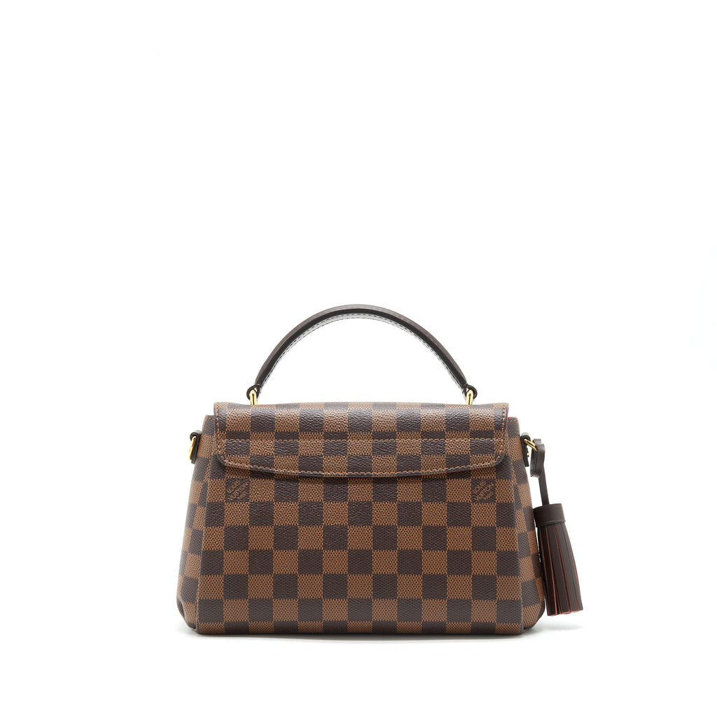 LOUIS VUITTON CROISETTE EBENE BROWN GHW