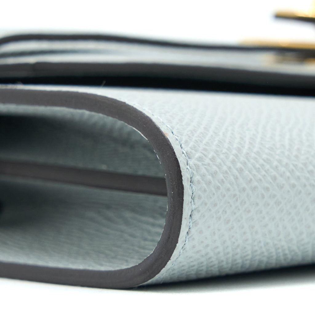 HERMES KELLY TO GO EPSOM BLUE GLACIER GHW