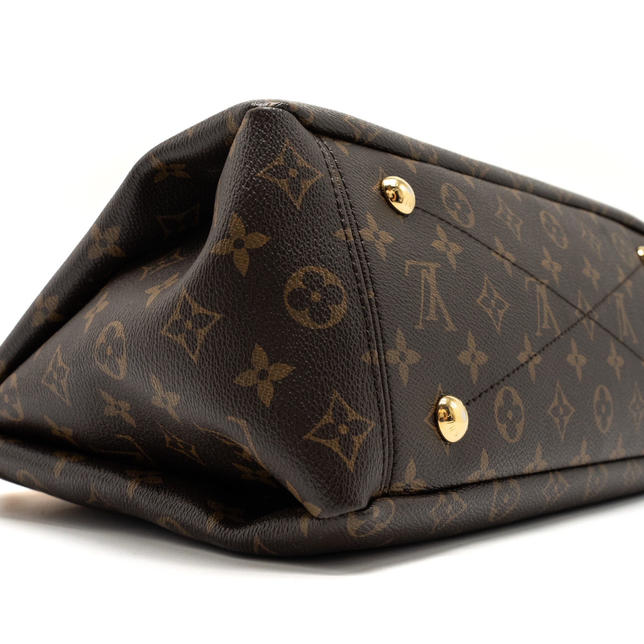 LOUIS VUITTON PALLAS TOTE BAG MONOGRAM CANVAS GHW