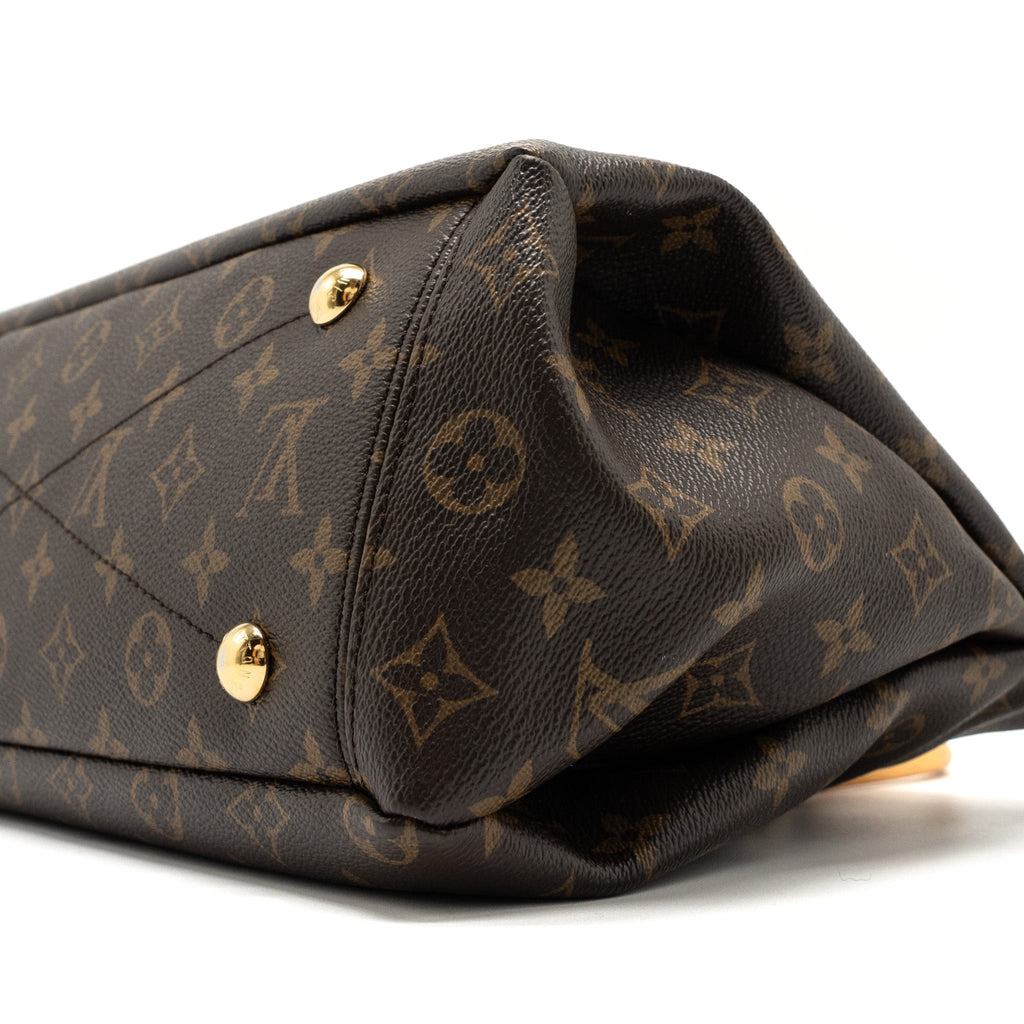 LOUIS VUITTON PALLAS TOTE BAG MONOGRAM CANVAS GHW