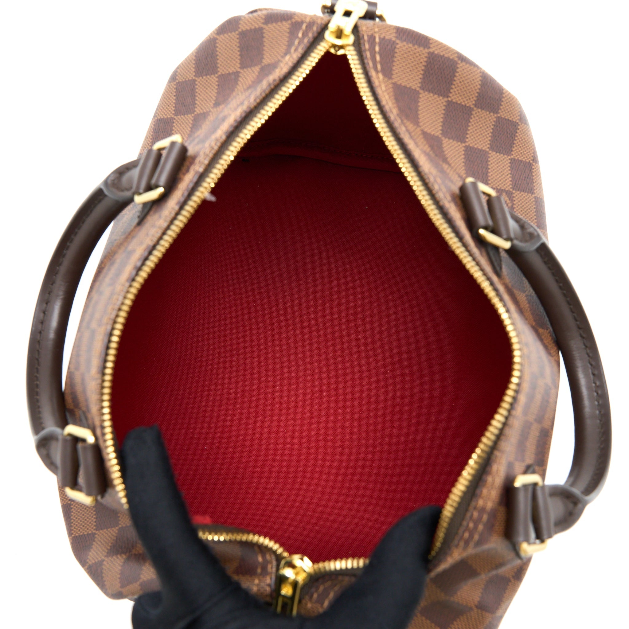 LOUIS VUITTON SPEEDY BANDOULIERE 30 DAMIER EBENE CANVAS GHW (NEW VERSION)