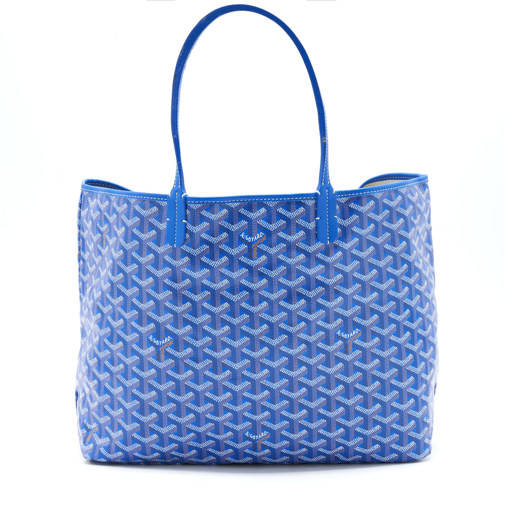 GOYARD SAINT LOUIS TOTE BAG PM BLUE