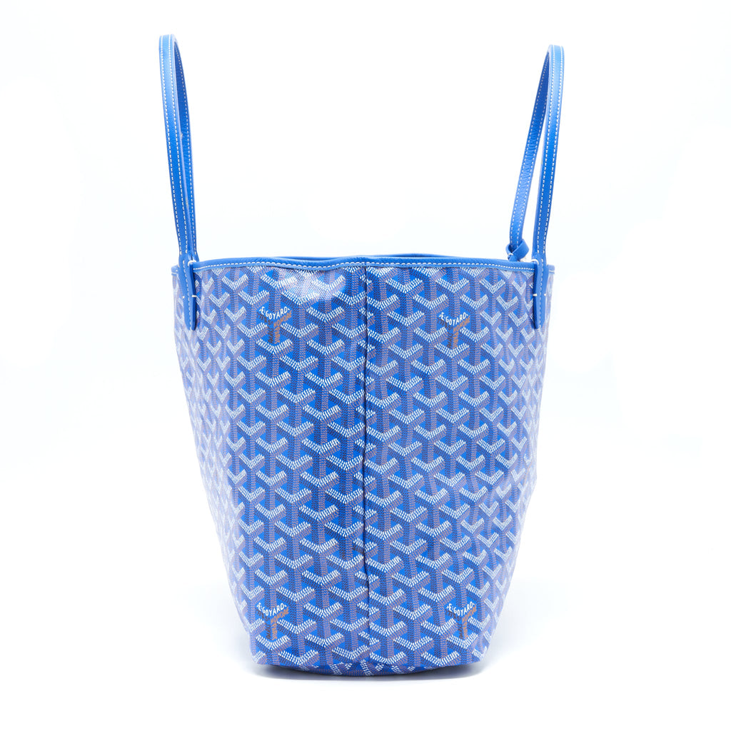 GOYARD SAINT LOUIS TOTE BAG PM BLUE