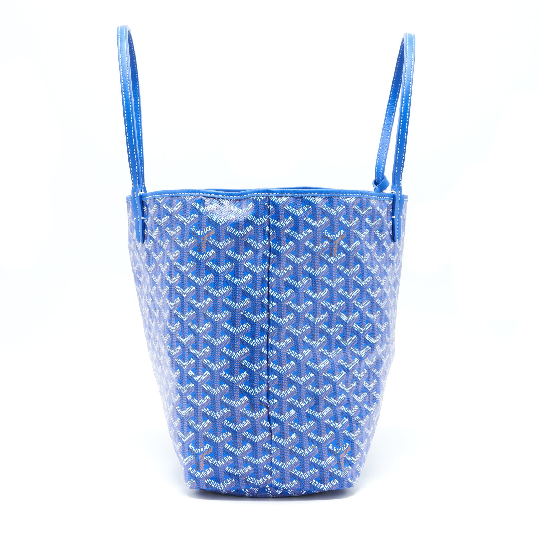 GOYARD SAINT LOUIS TOTE BAG PM BLUE