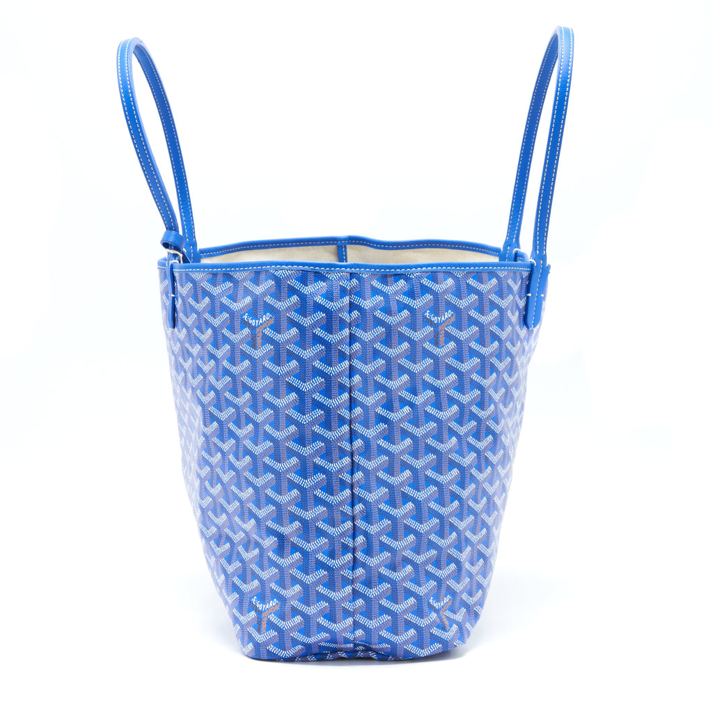 GOYARD SAINT LOUIS TOTE BAG PM BLUE