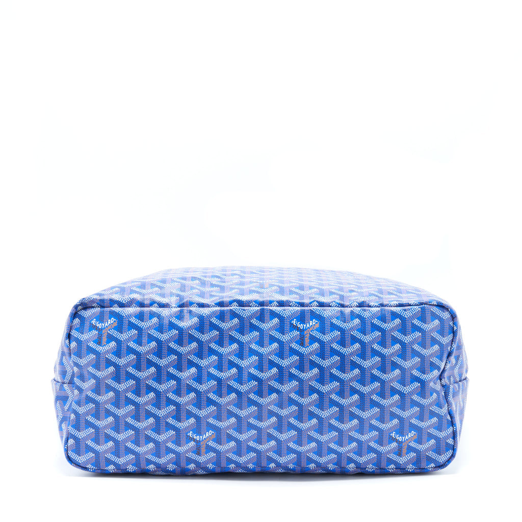 GOYARD SAINT LOUIS TOTE BAG PM BLUE