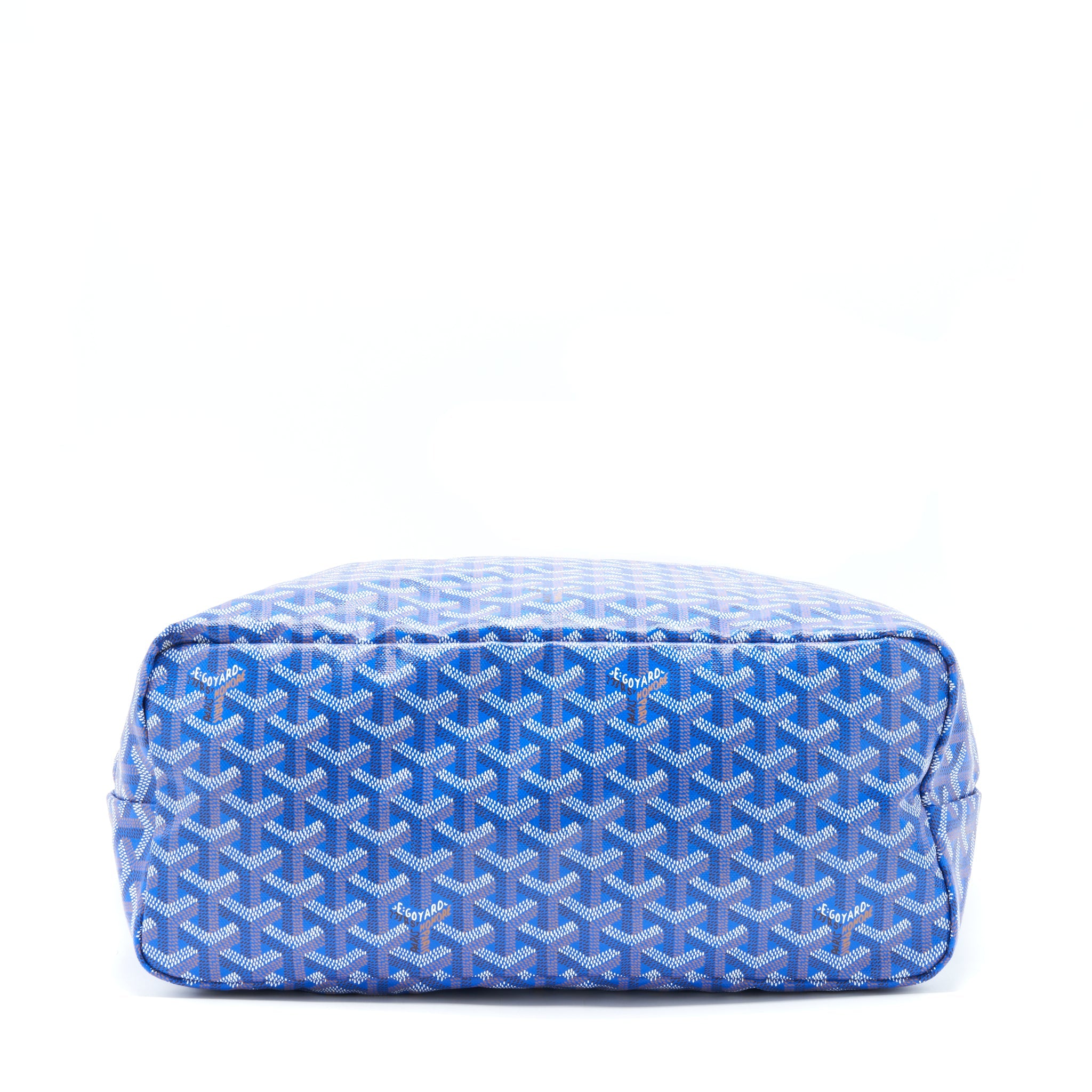 GOYARD SAINT LOUIS TOTE BAG PM BLUE