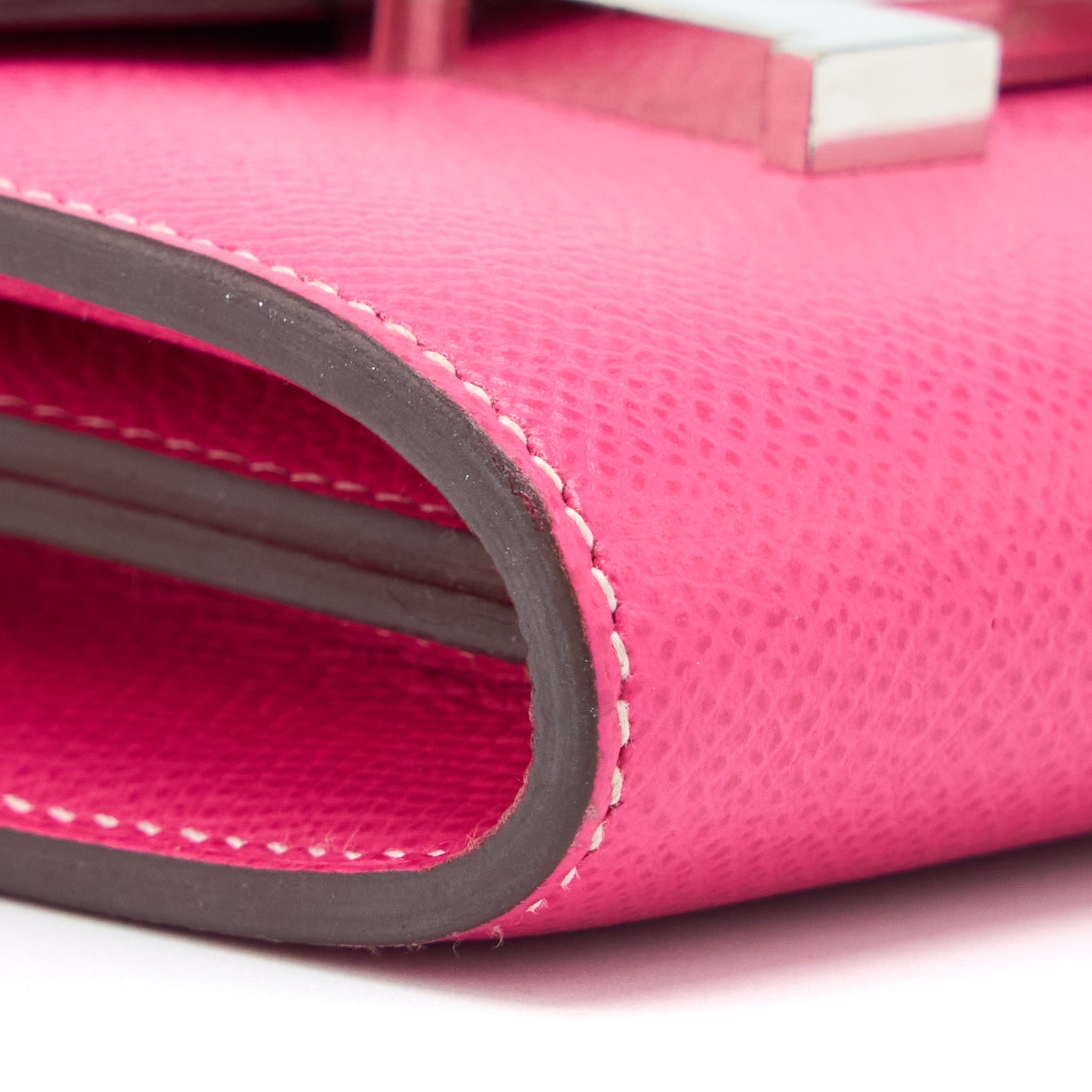 HERMES CONSTANCE WALLET EPSOM PINK SHW