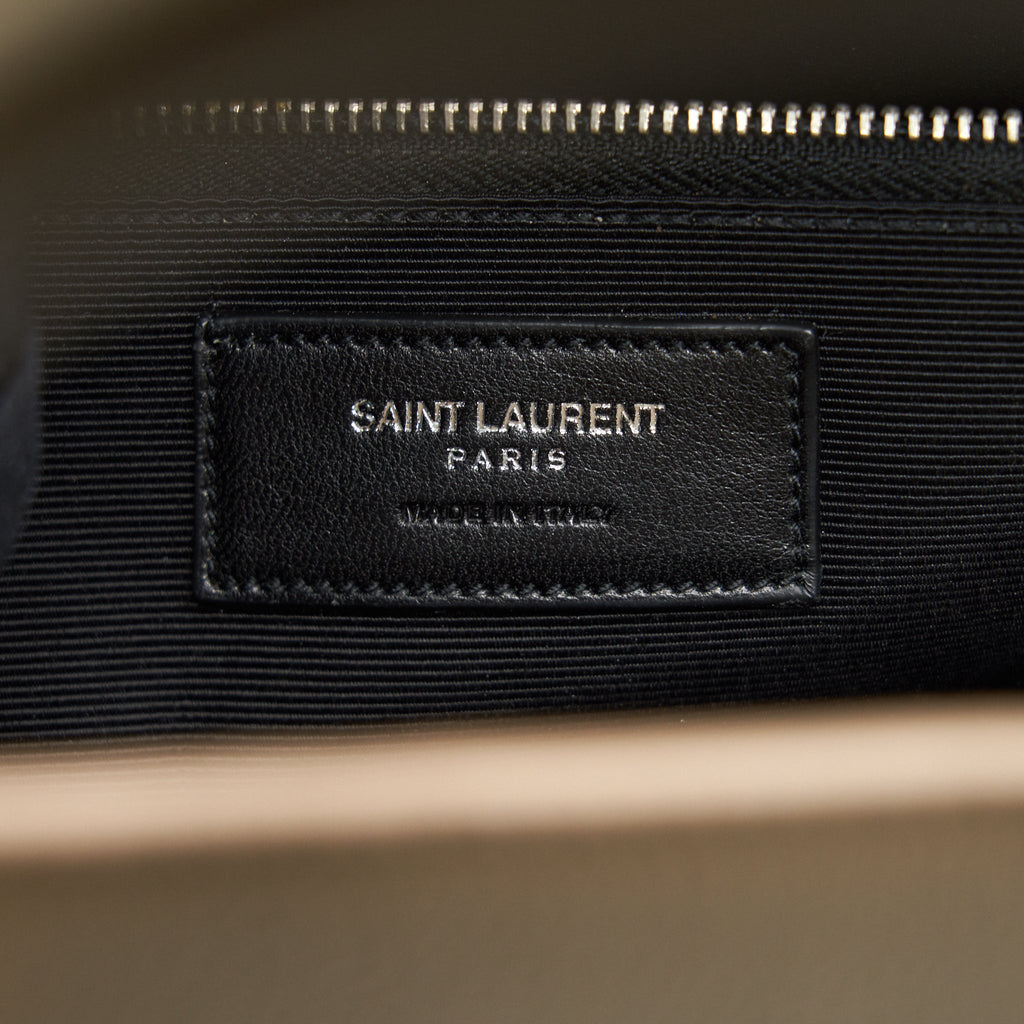 SAINT LAURENT SAC DE JOUR TOTE BAG BEIGE SHW