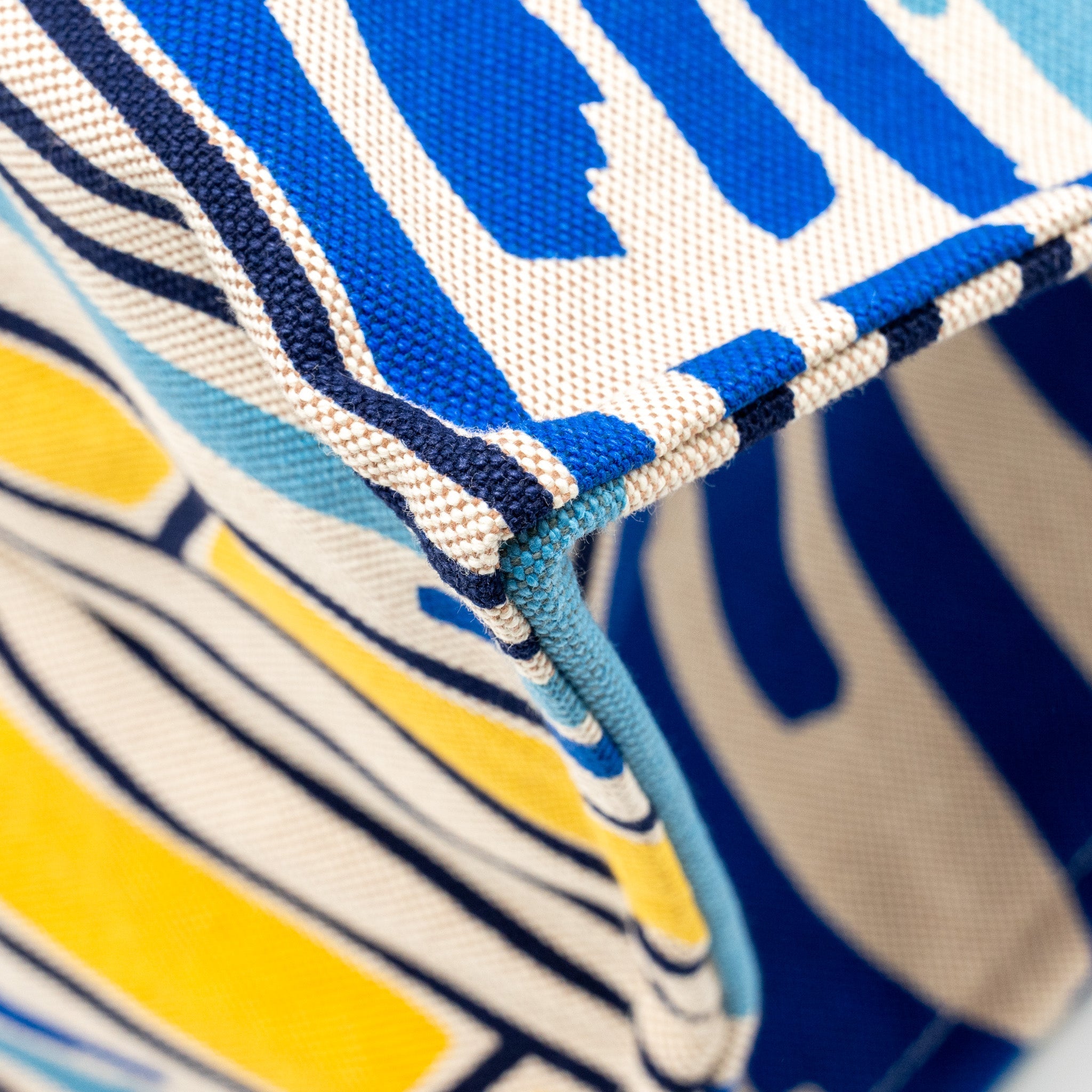 HERMES FARNIENTE BEACH BAG COTTON MULTICOLOUR SHW