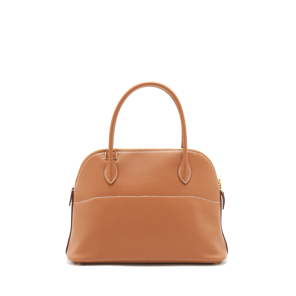 HERMES BOLIDE 27 SWIFT GOLD GHW