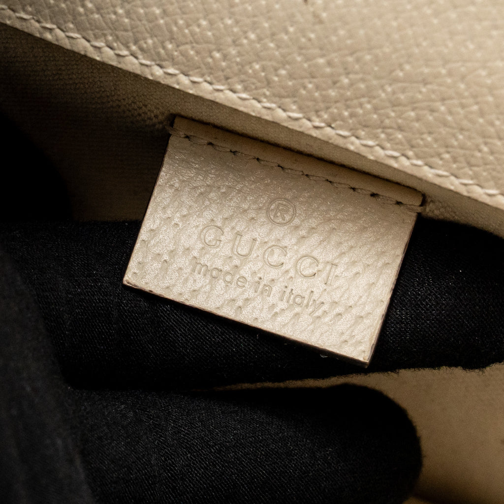 GUCCI MINI DIONYSUS BAG CALFSKIN WHITE SHW