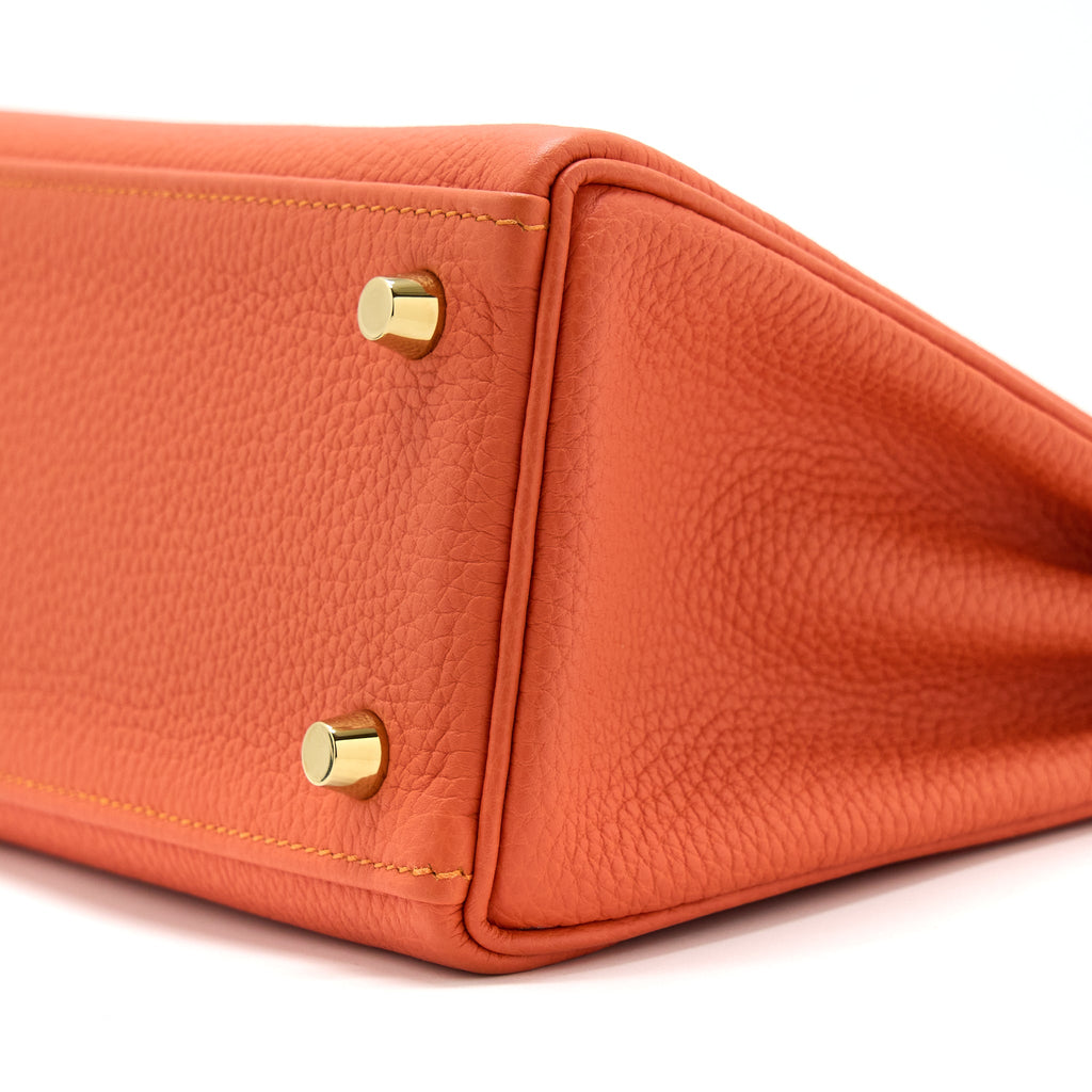 HERMES KELLY 25 TOGO 9J FEU GHW