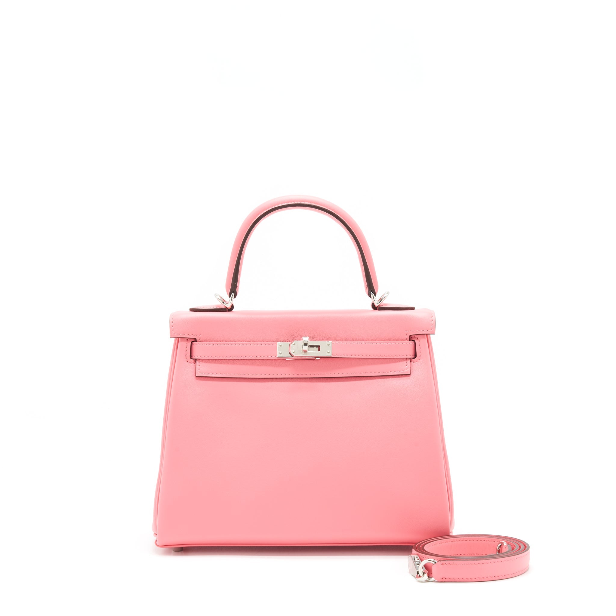 HERMES KELLY 25 SWIFT K4 ROSE ETE SHW