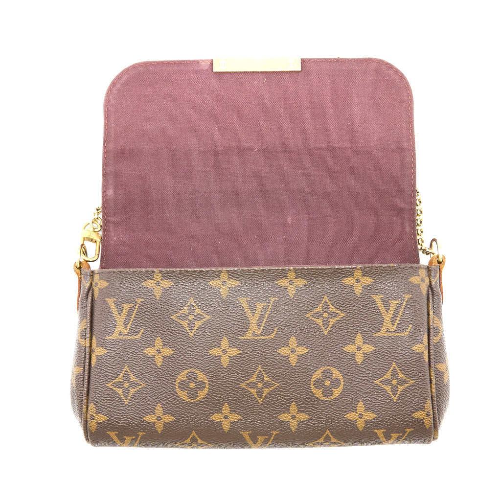 LOUIS VUITTON FAVOURITE PM MONOGRAM CANVAS GHW