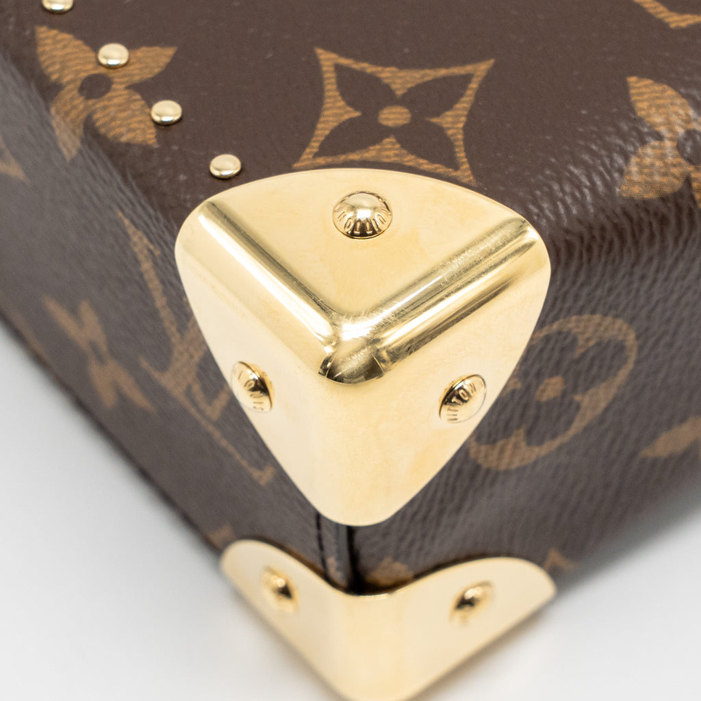LOUIS VUITTON TOP HANDLE CAMERA BOX MONOGRAM REVERSE CANVAS GHW