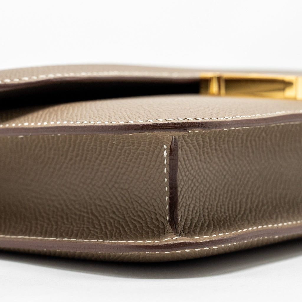 HERMES CONSTANCE ELAN EPSOM ETOUPE GHW