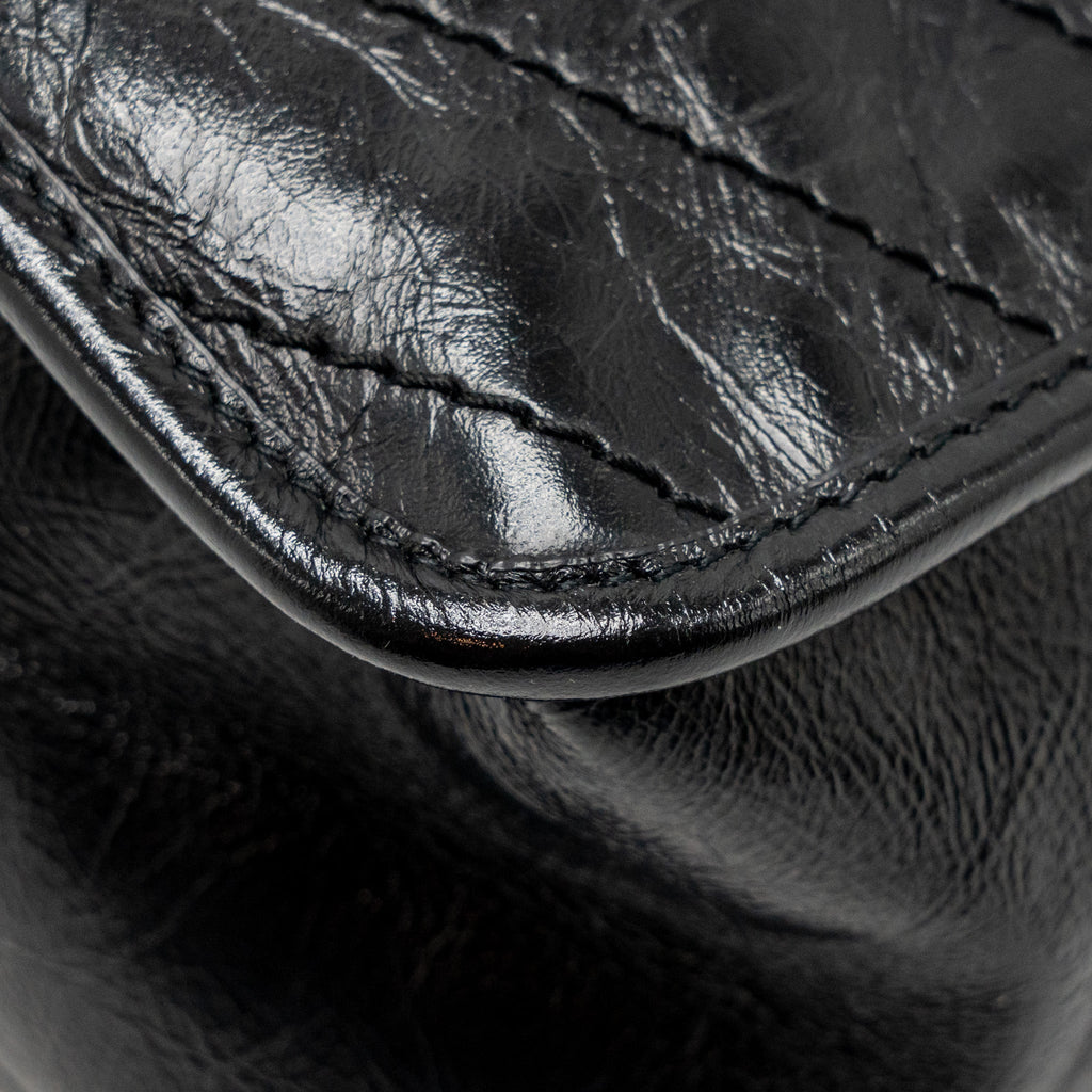 SAINT LAURENT/YSL MEDIUM NIKI CHAIN BAG VINTAGE CALFSKIN BLACK SHW