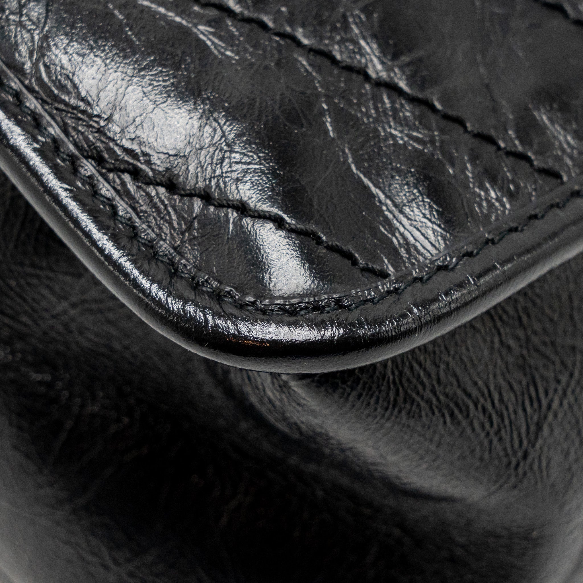 SAINT LAURENT/YSL MEDIUM NIKI CHAIN BAG VINTAGE CALFSKIN BLACK SHW