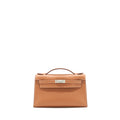 HERMES KELLY POCHETTE SWIFT GOLD SHW