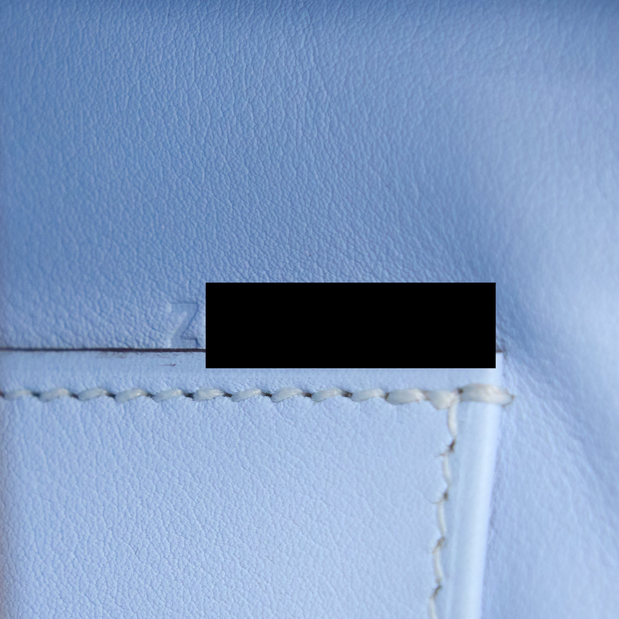 HERMES KELLY POCHETTE SWIFT T0 BLUE BRUME SHW