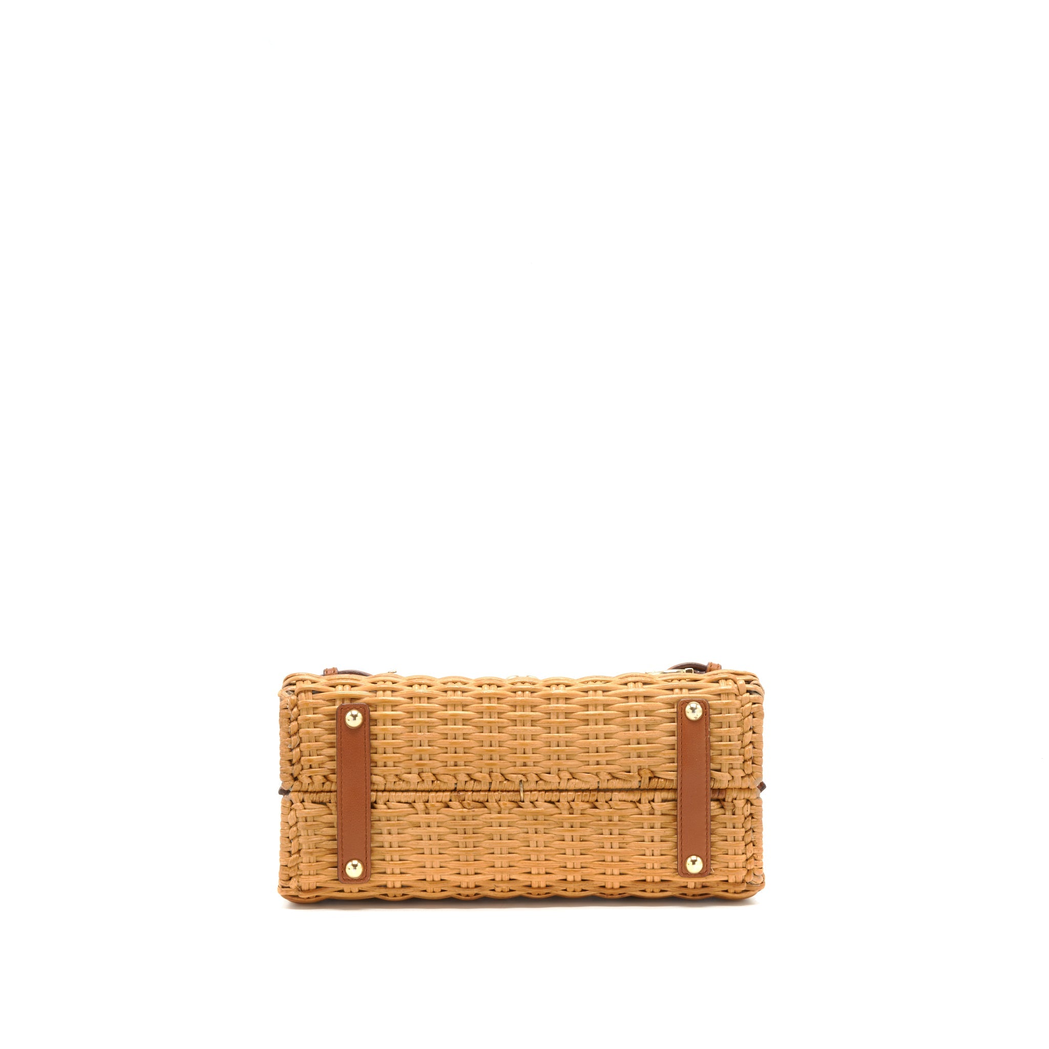 SALVATORE FERRAGAMO VINTAGE BAMBOO TOP HANDLE BAG