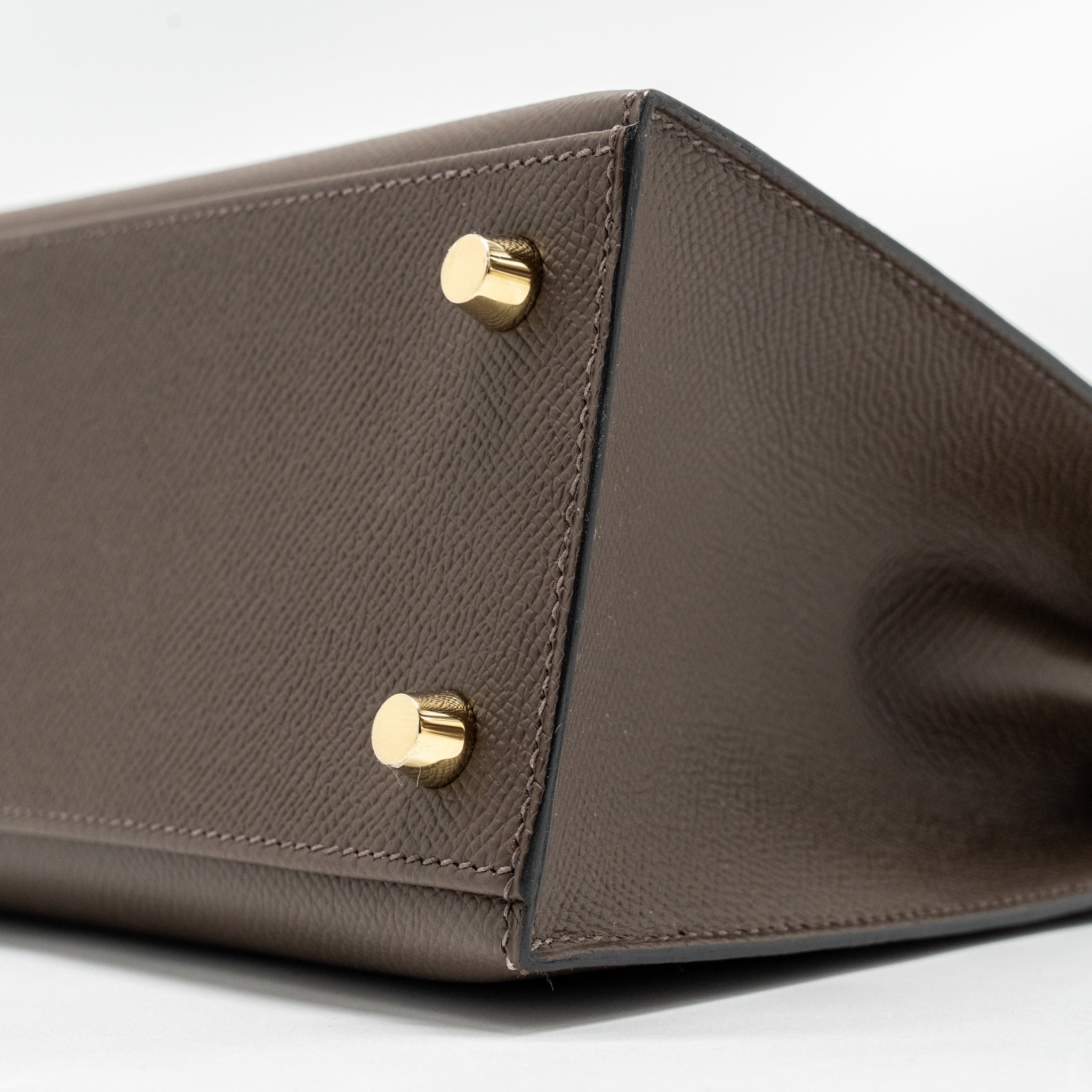 HERMES KELLY 25 EPSOM ECORCE/ETOUPE/NOIR GHW