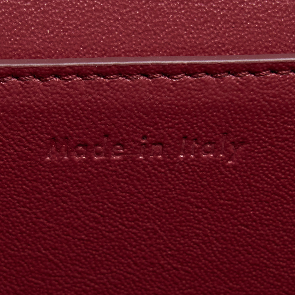 CELINE FRAME BAG CALFSKIN RUBY/NUDE GHW