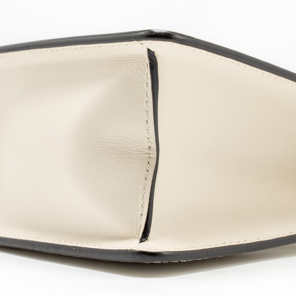 GUCCI MEDIUM SYLVIE BAG CALFSKIN WHITE GHW