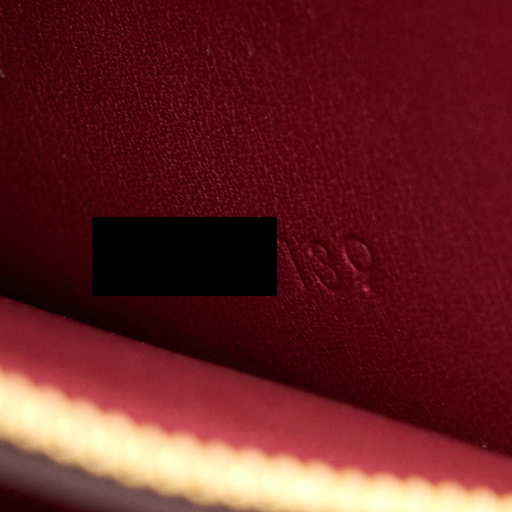 CELINE FRAME BAG CALFSKIN RUBY/NUDE GHW