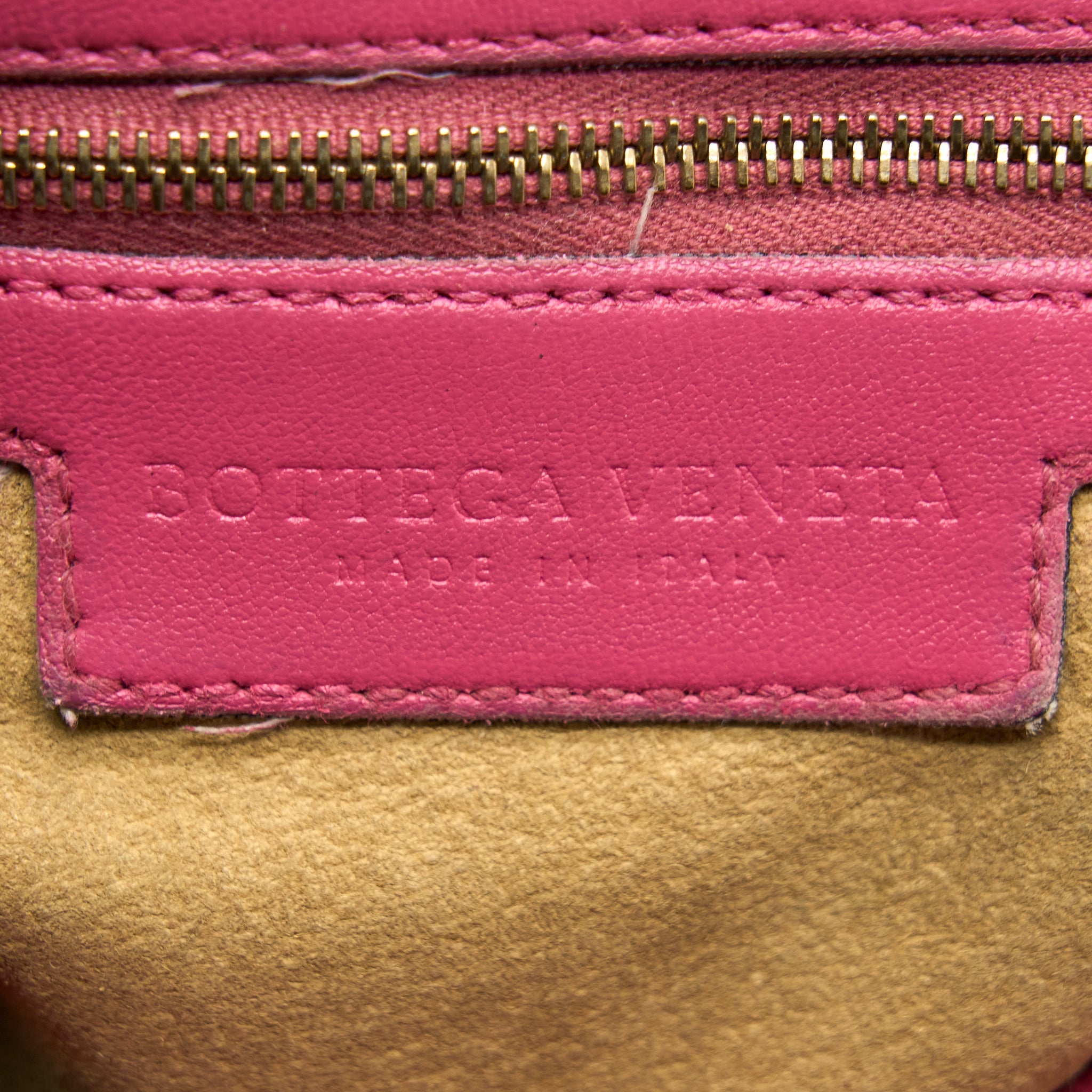 BOTTEGA VENETA INTERCCIATO HOBO BAG PINK GHW