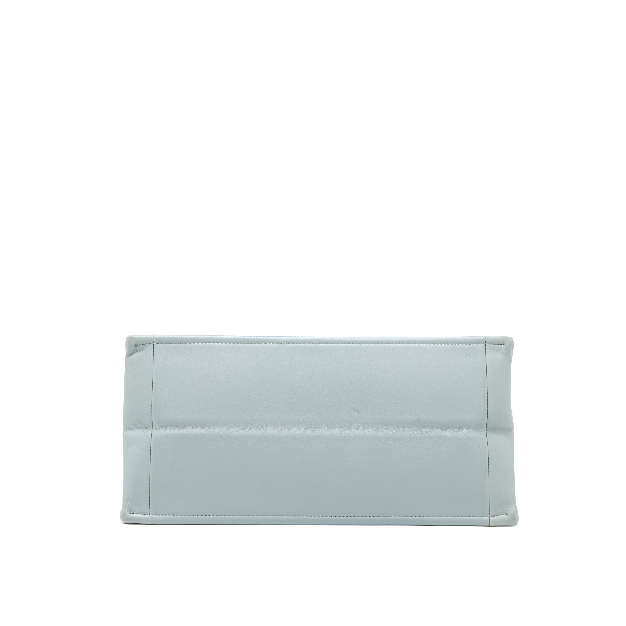 DIOR MEDIUM BOOK TOTE EMBOSSED CALFSKIN GREY