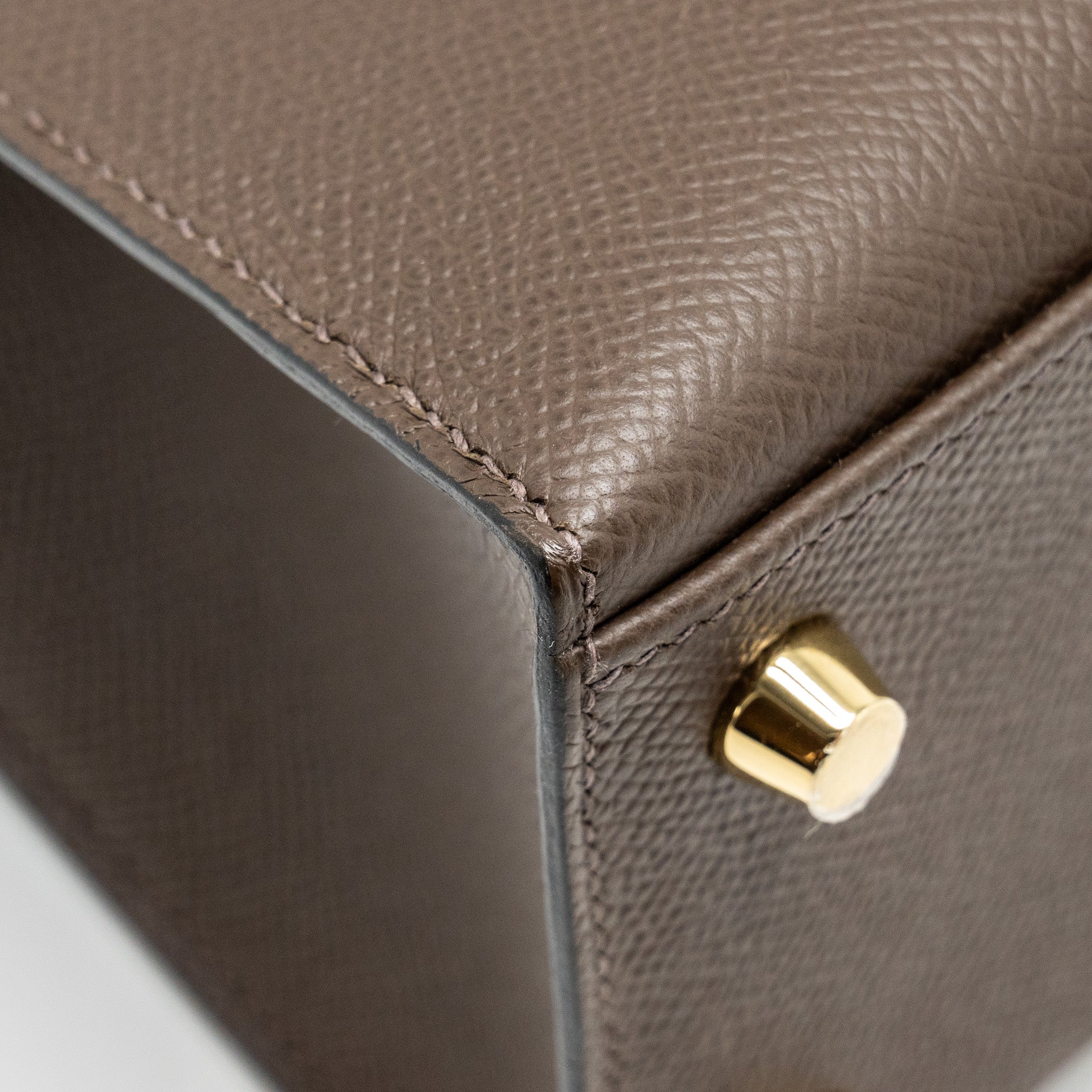 HERMES KELLY 25 EPSOM ECORCE/ETOUPE/NOIR GHW