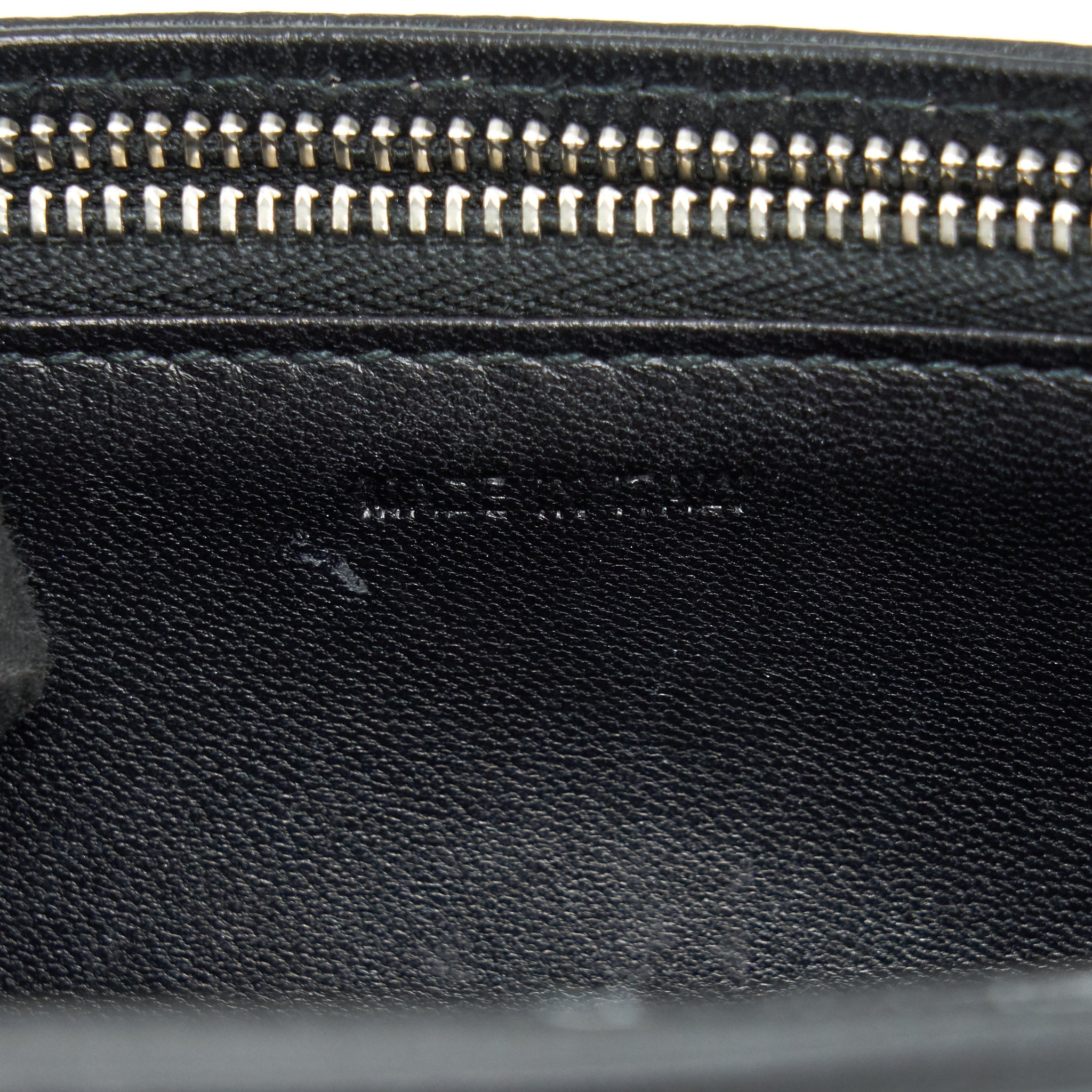 DIOR DIORAMA WALLET ON CHAIN BLACK WITH SHW