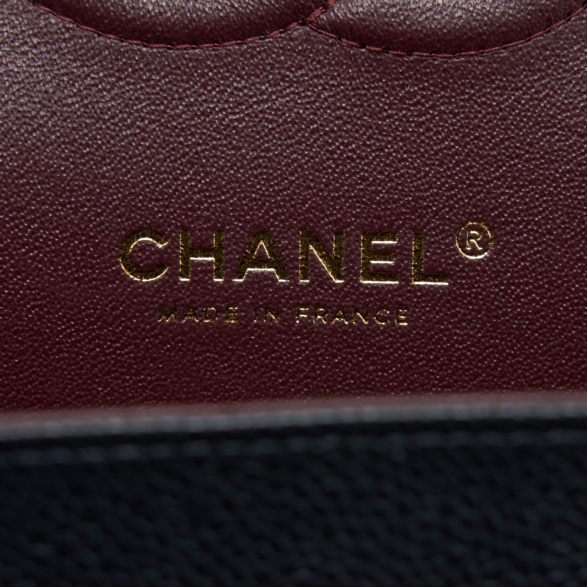 CHANEL MEDIUM CLASSIC DOUBLE FLAP BAG CAVIAR BLACK GHW (MICROCHIP)
