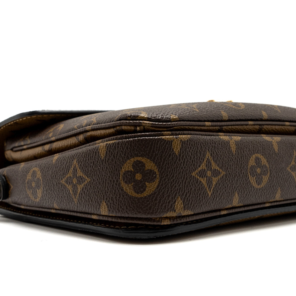 LOUIS VUITTON POCHETTE MÉTIS MONOGRAM REVERSE CANVAS GHW