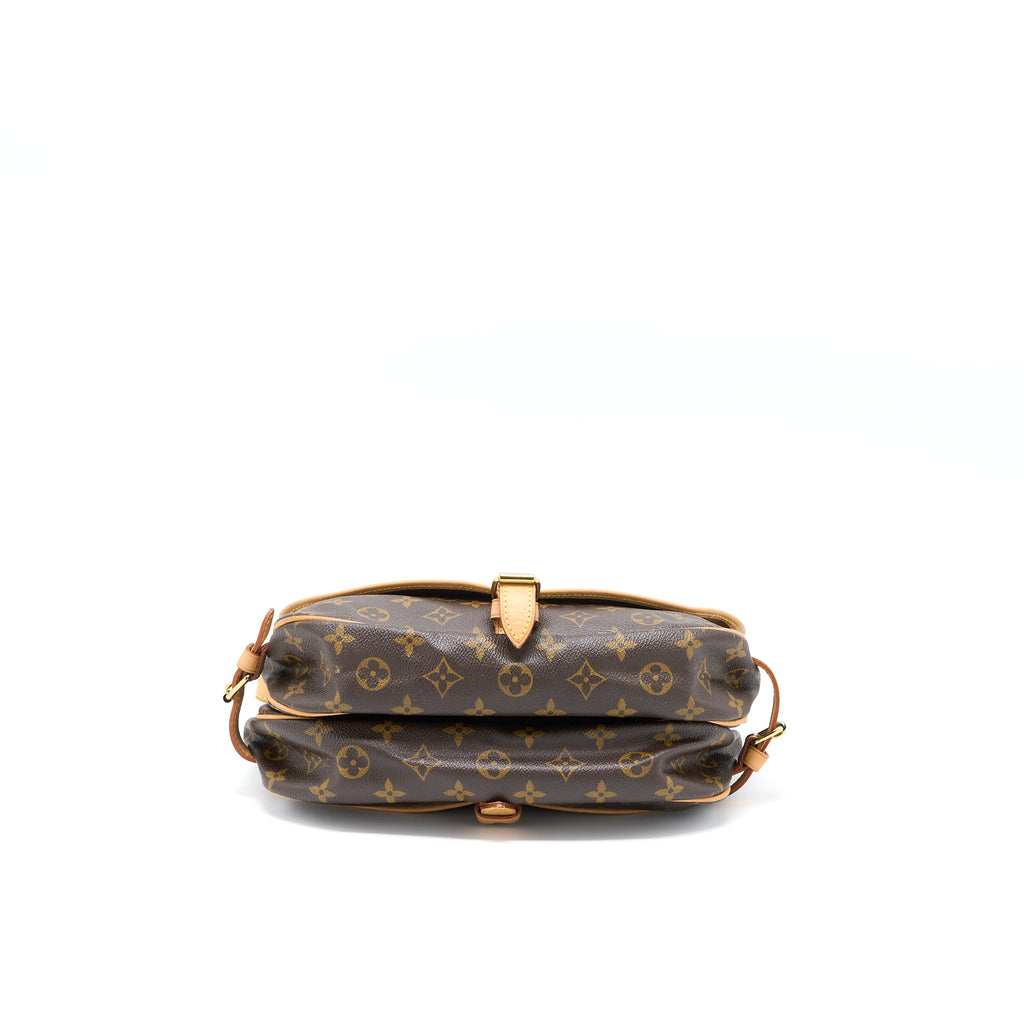 LOUIS VUITTON DOUBLE SIDE CROSSBODY BAG MONOGRAM CANVAS GHW