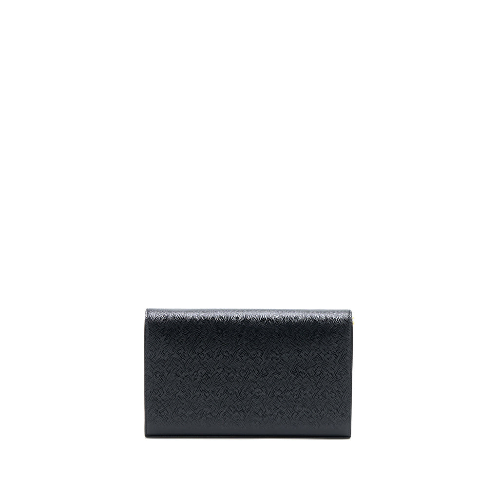 SAINT LAURENT / YSL KATE BAG GRAINED CALFSKIN BLACK GHW
