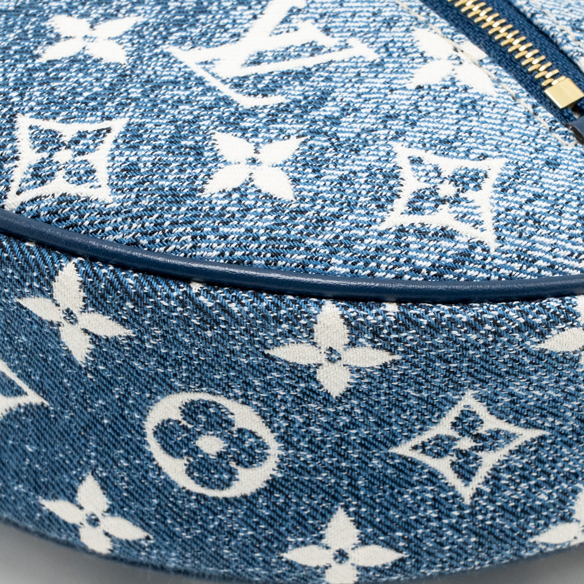 LOUIS VUITTON LOOP BAG DENIM BLUE GHW