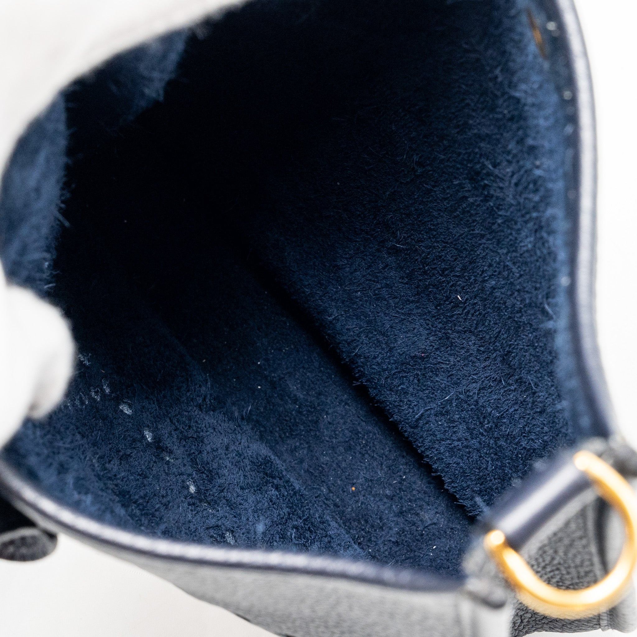 HERMES MINI EVELYN CLEMENCE BLUE NUIT GHW