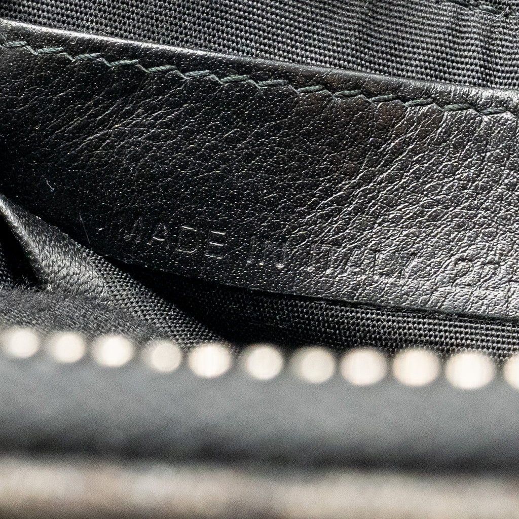DIOR WALLET ON STRAP OBLIQUE CANVAS/LEATHER BLACK SHW