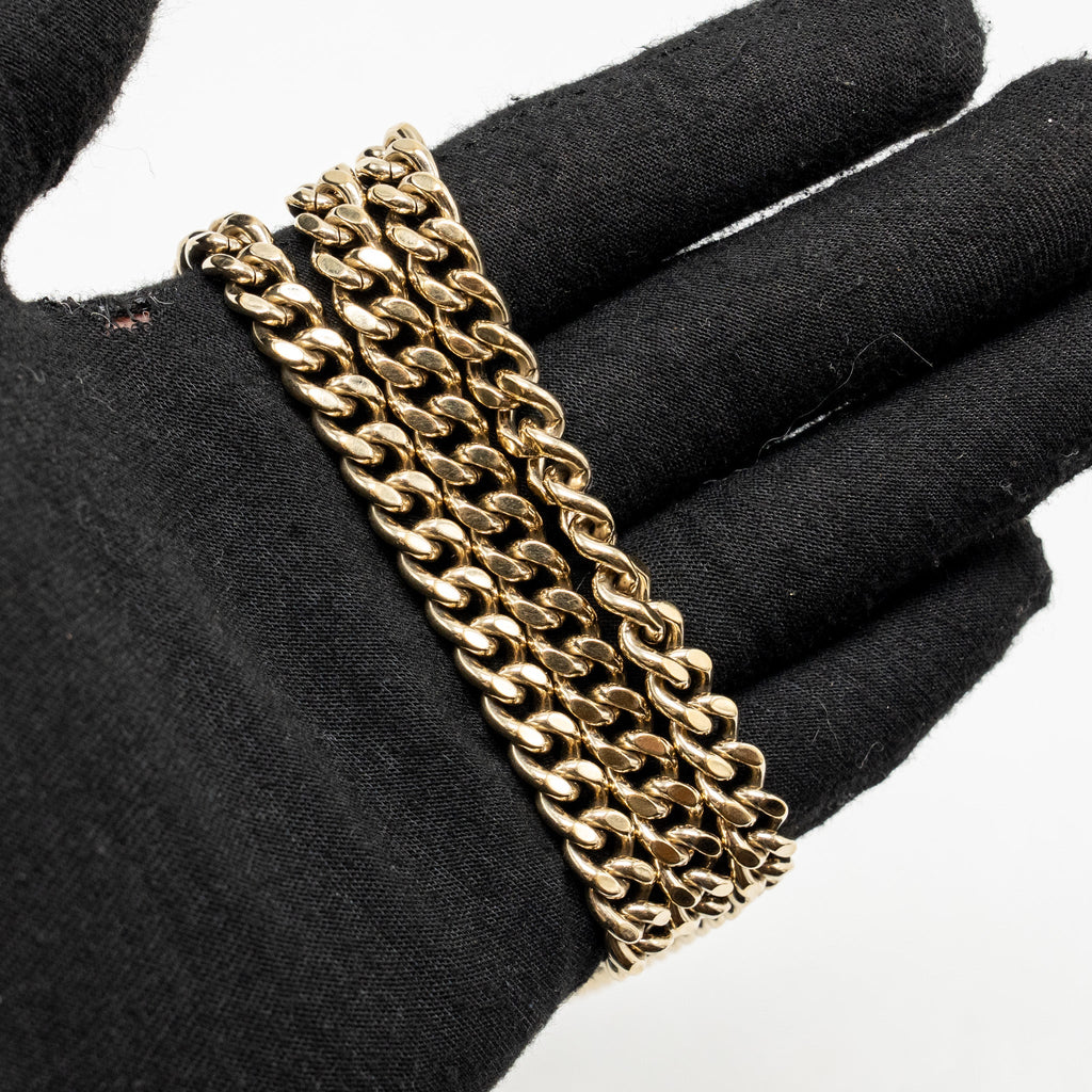 DIOR DIORAMA WALLET ON CHAIN METALLIC PATENT SILVER LGHW