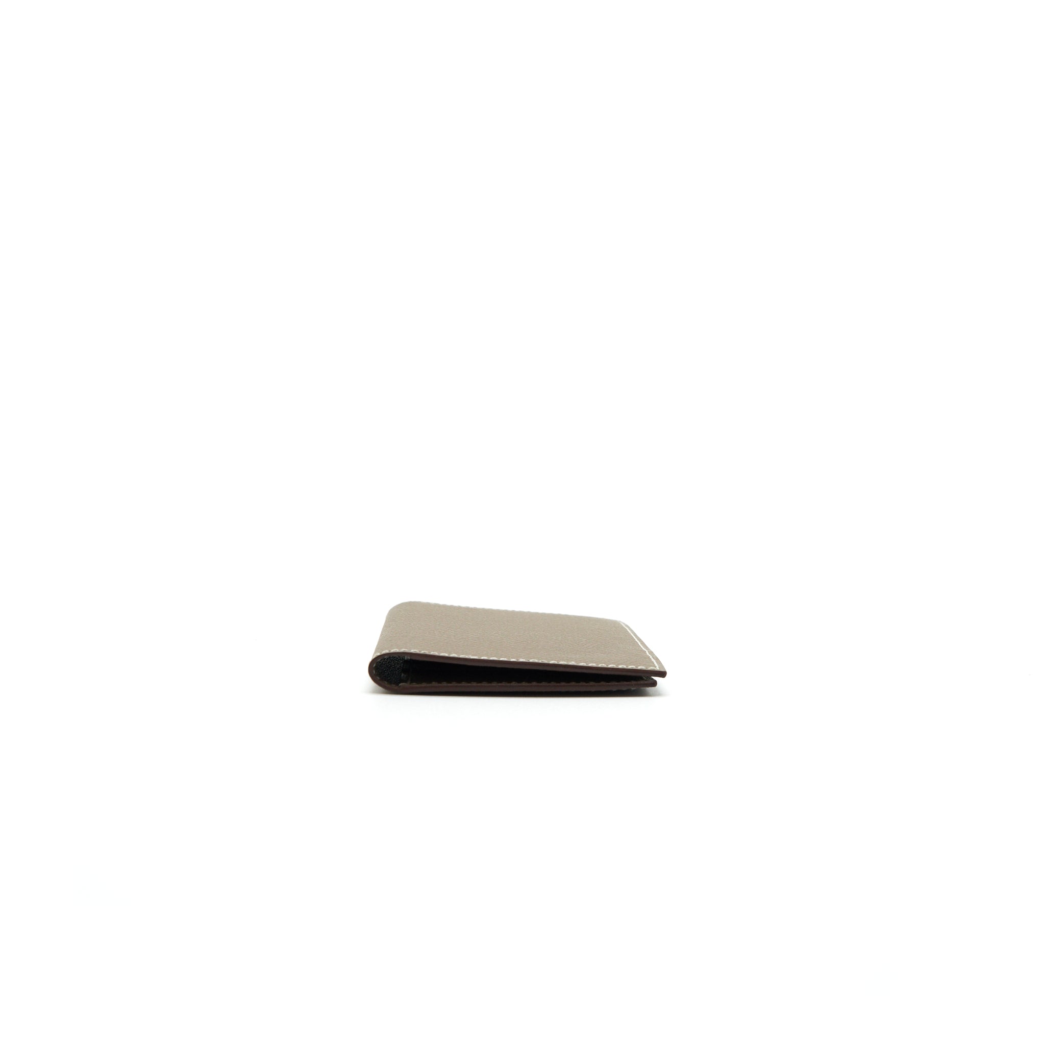HERMES MC2 EUCLIDE CARD HOLDER ETOUPE EPSOM LEATHER