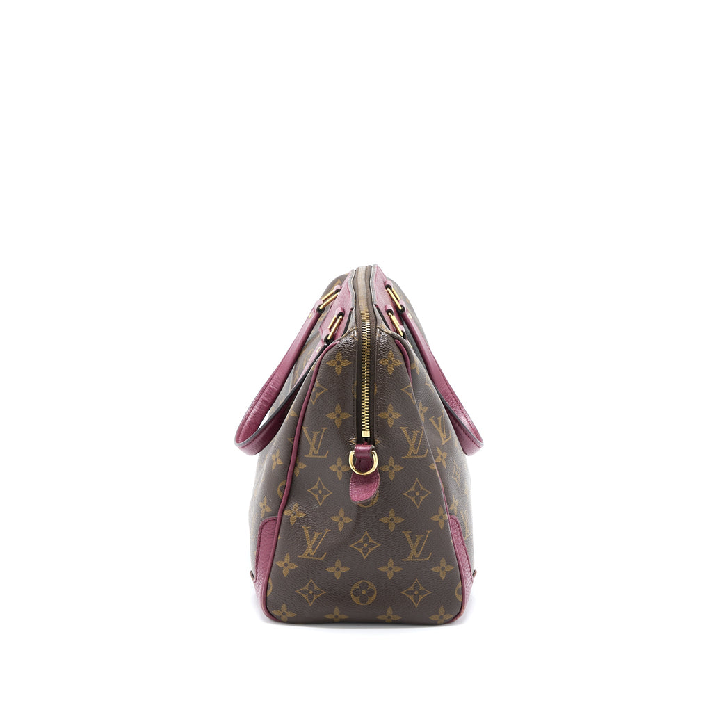 LOUIS VUITTON TOP HANDLE CROSSBODY TOTE BAG MONOGRAM CANVAS GHW