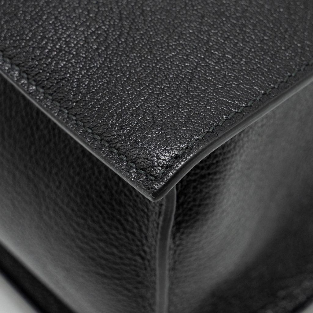 MIU MIU TOTE BAG LEATHER BLACK SHW